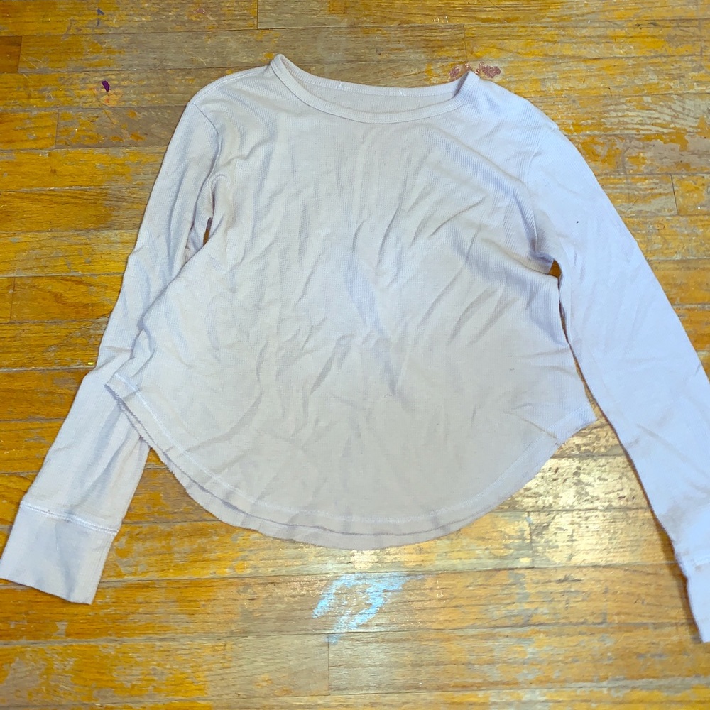 Long sleeve thermal material